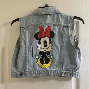 Minnie Mouse Jean vest
